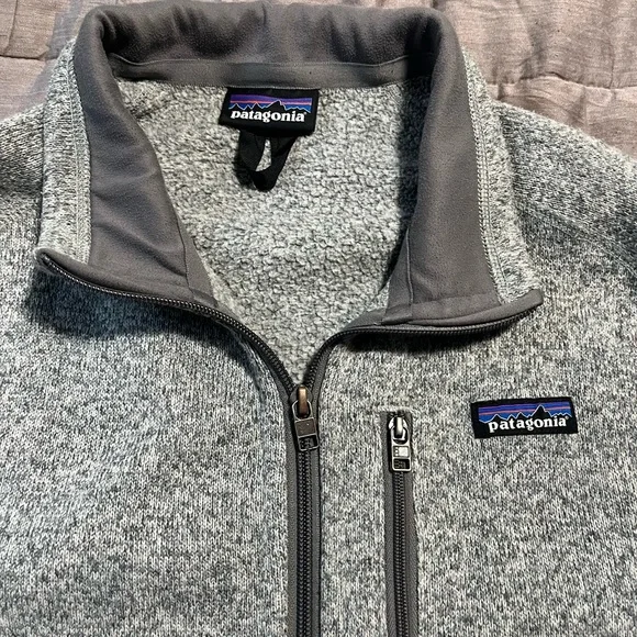 Patagonia Gray Fleece Jacket for Men - Picture 2 of 2
